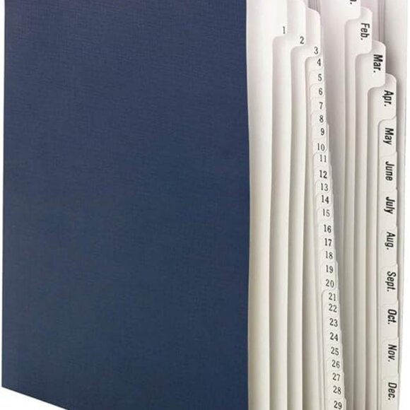 Smead Desk File Sorter Daily (1-31) + Monthly (Jan-Dec) Letter Size  #89235 NWT - Picture 2 of 8